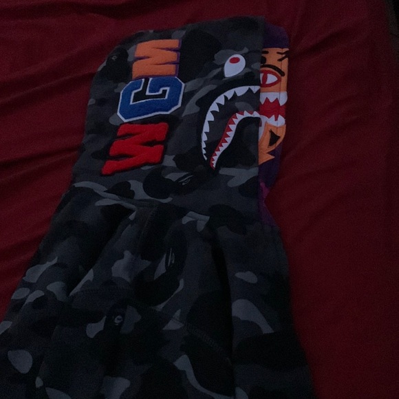 Bathing ape zip up